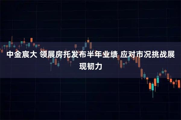 中金宸大 领展房托发布半年业绩 应对市况挑战展现韧力